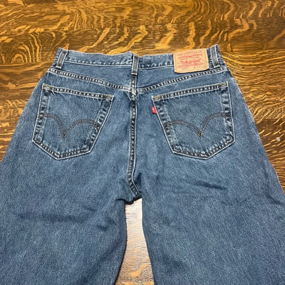 Levi's 560 Vintage Y2K Jeans Men's 33x32 Blue Comfort Fit Tapered Leg